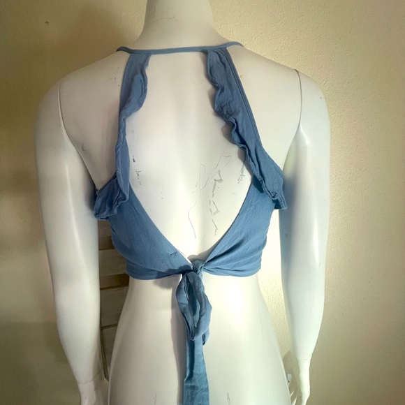 Ruffled Crop Top - Picture 2 of 2